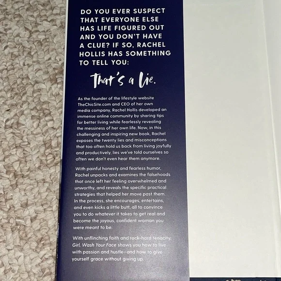 Girl, wash your face by Rachel Hollis - Picture 4 of 5